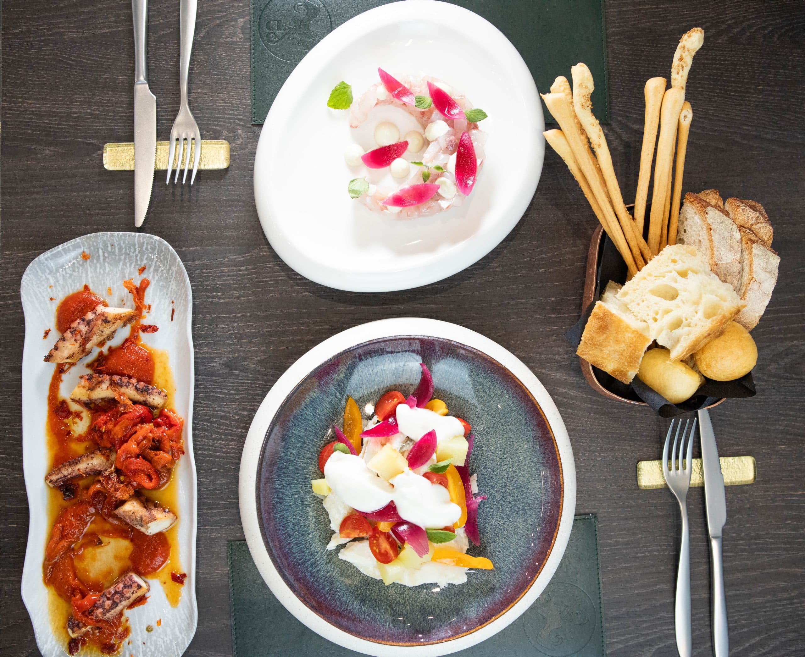Crudi e antipasti di mare
