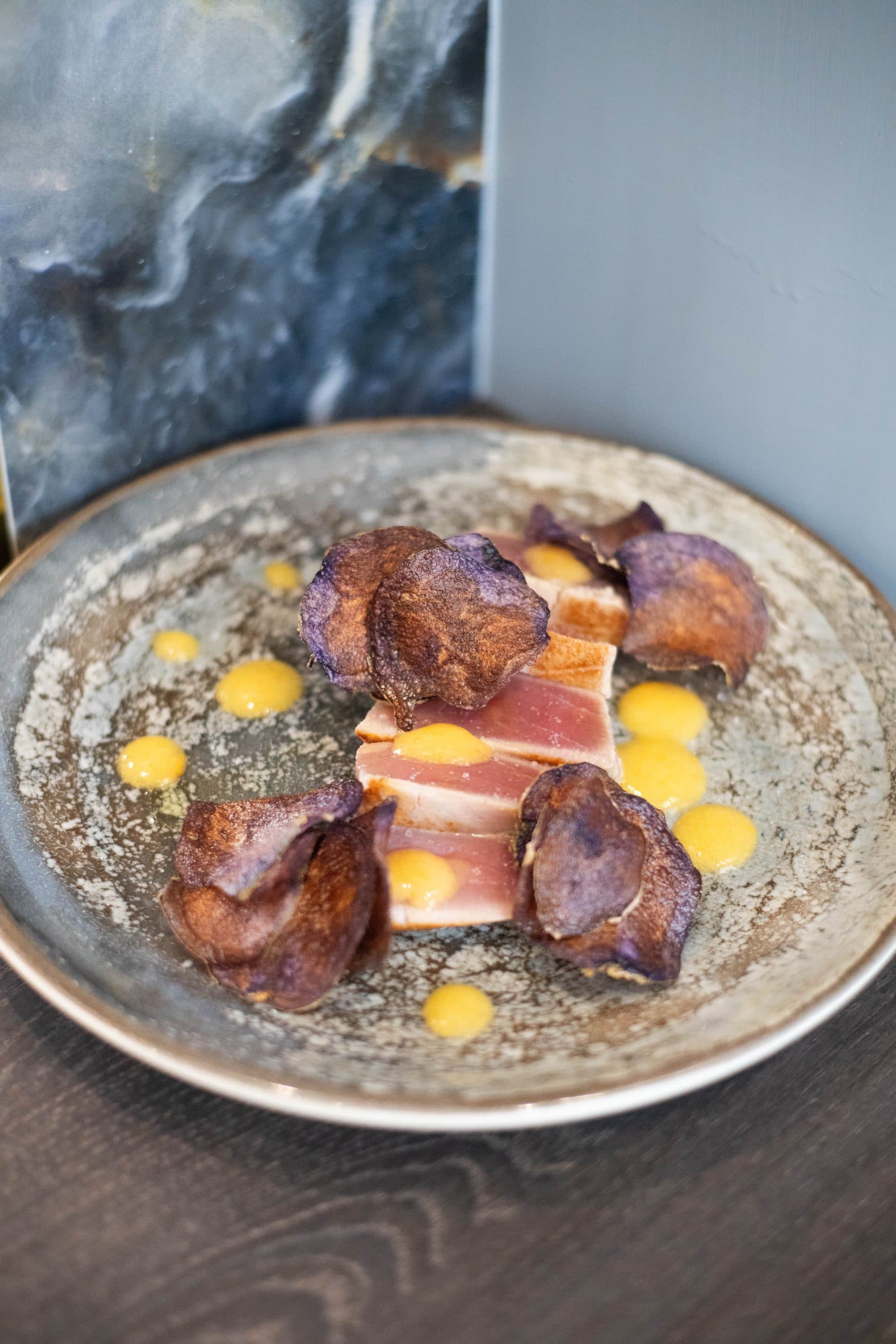 Tataki di tonno scottato